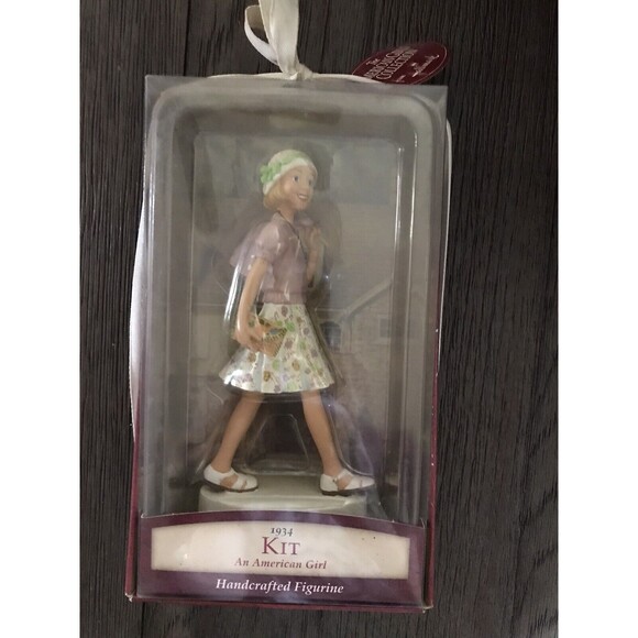 American Girl Kit 1934 Mini Doll Hallmark Figurine Brand New in Box - Picture 3 of 3